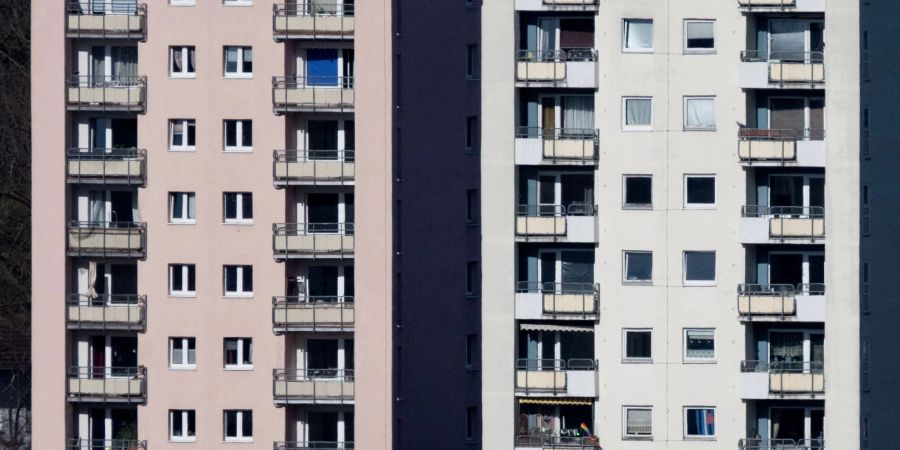 3,1 Millionen Haushalte geben mindestens 40 Prozent des Einkommens für die Miete aus.