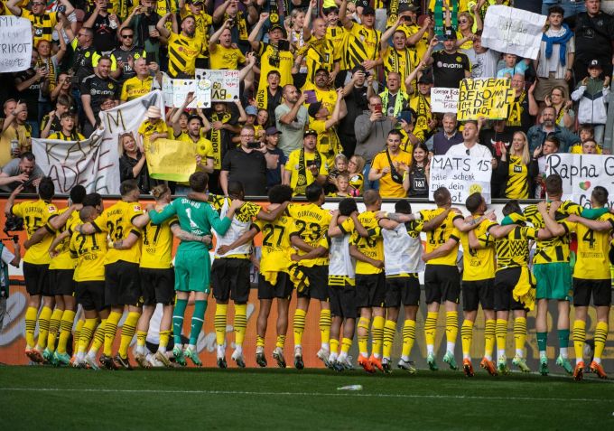 Borussia Dortmund steht vor dem Gewinn der deutschen Meisterschaft. BVB