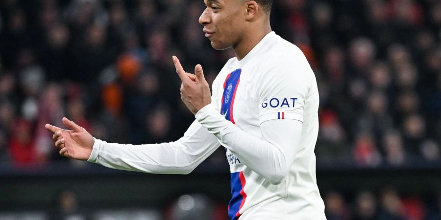 Zeigte sich unzufrieden mit einer Werbekampagne seines Vereins: Kylian Mbappé.