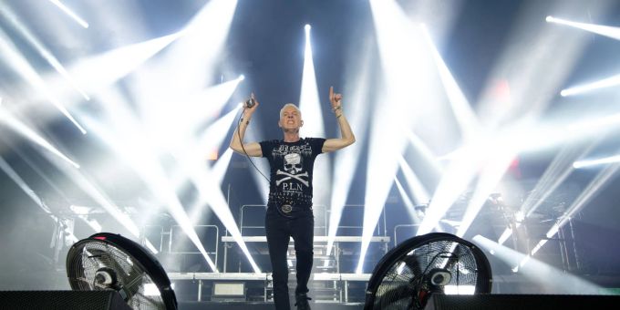 Der Sänger H.P. Baxxter von der Band Scooter eröffnete das Musikfestival «c/o pop» 2019. Der Sänger H.P. Baxxter von der Band Scooter eröffnete das Musikfestival «c/o pop» 2019.
