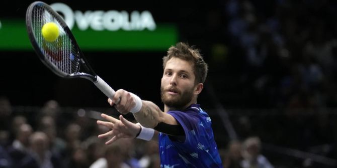 Corentin Moutet erreicht das Viertelfinal in Bordeaux.