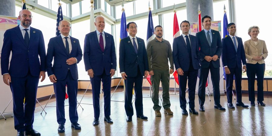 Die Regierungschefs der G7 Staaten treffen sich im japanischen Hiroshima zu ihren jährlichen Beratungen.