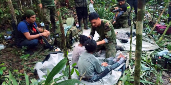 Four children lost 40 days ago after plane crash in Colombia found alive