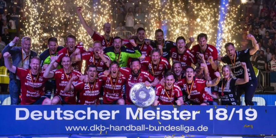 Die SG Flensburg-Handewitt ist erneut deutscher Handball-Meister. Foto: Guido Kirchner