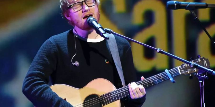 Ed Sheeran ist minimalistisch unterwegs. Foto: Greg Allen/PA Wire