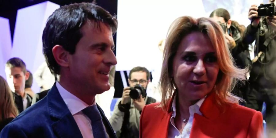 Manuel Valls und Susana Gallardo