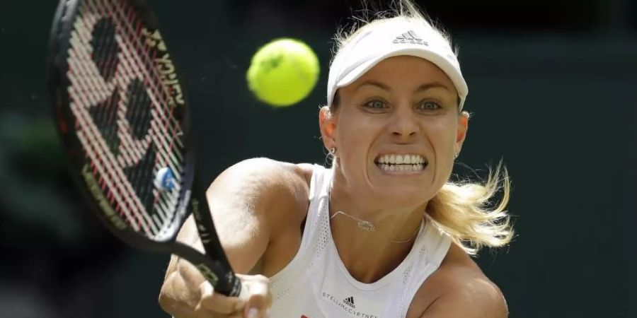 Steckt derzeit in einer Krise: Angelique Kerber. Foto: Ben Curtis/AP