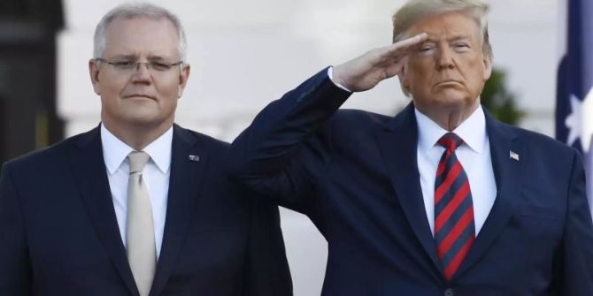 Donald Trump Scott Morrison