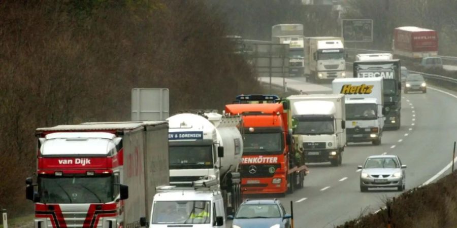 Verkehr auf der Brenner-Autobahn