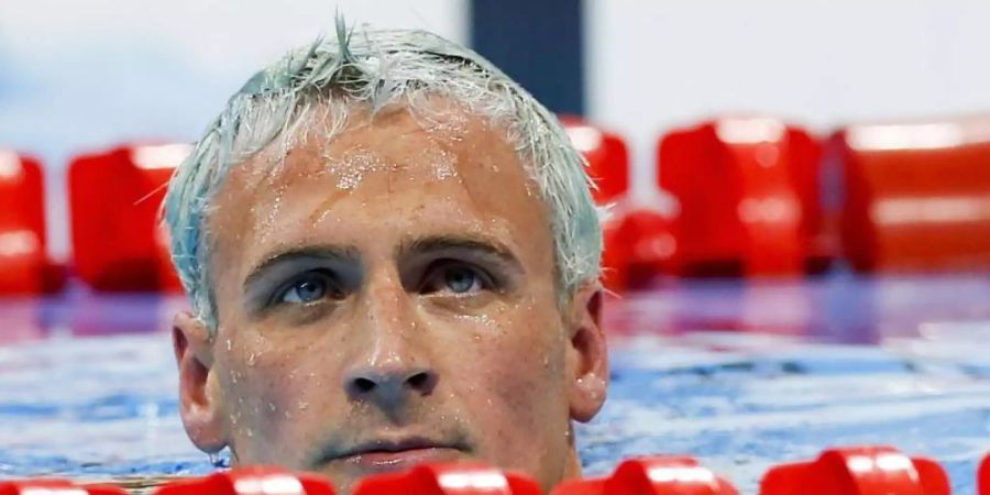 Bald wieder im Becken: Ryan Lochte. Foto: Patrick B. Kraemer/EPA