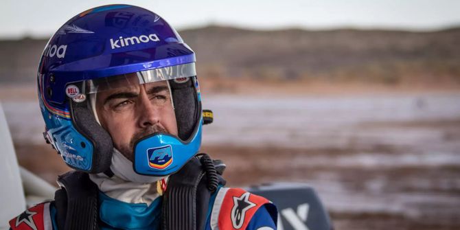 Fernando Alonso Toyota Dakar