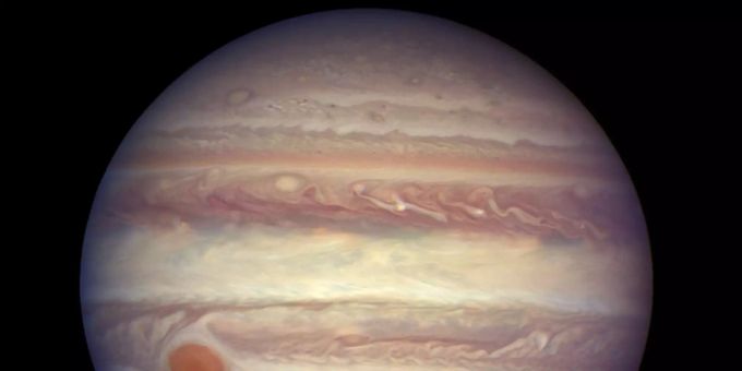 Der Jupiter auf einer Aufnahme vom April 2017. jupiter