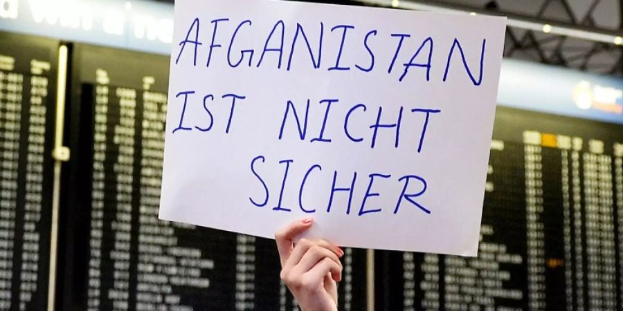 Protest gegen Abschiebungen nach Afghanistan