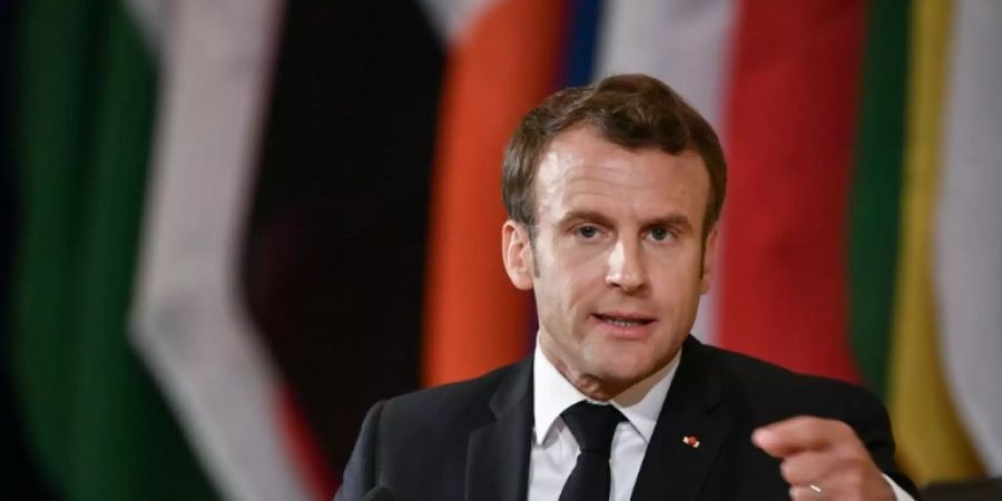 Präsident Macron
