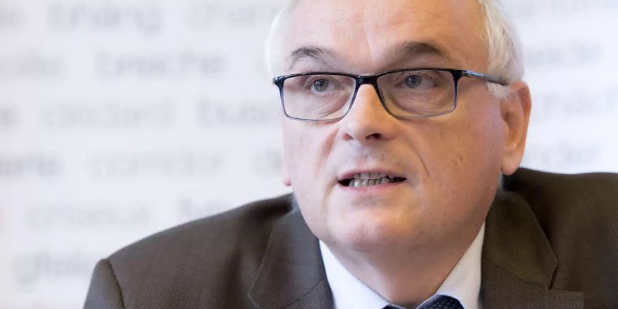 Der Bernjurassier Pierre Alain Schnegg kann nicht am Fest zum 40-Jahr-Jubiläum des Kantons Jura reisen, weil seine Sicherheit nicht garantiert werden kann. (Archivbild)