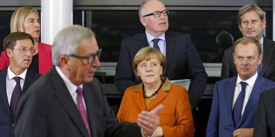 juncker mogherini tusk eu