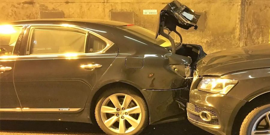 Verkehrsunfall auf der Autobahn A3 in Filzbach