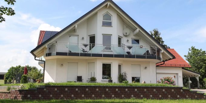 Das Haus von Walter Lübcke. Walter Lübcke