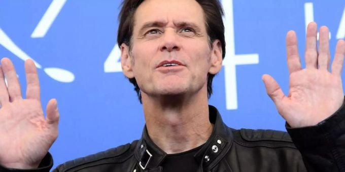 Lasst das Leben laufen: Jim Carrey in Venedig 2017. Foto: Claudio Onorati Jim Carrey
