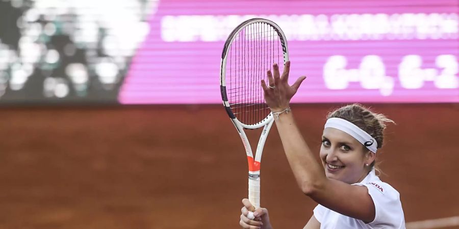 Aushängeschild des von Gstaad nach Lausanne umgezogenen Ladies Open: die Waadtländerin Timea Bacsinszky