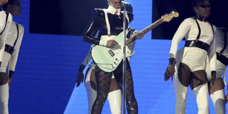 Janelle Monáe ist live ein Erlebnis. Foto: Matt Sayles/Invision/AP/Archiv
