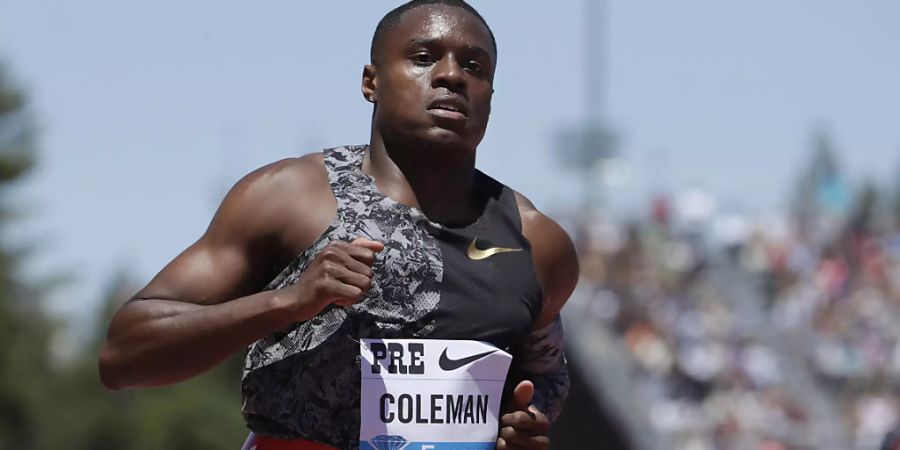 Christian Coleman wurde und wird von der Anti-Doping-Agentur (USADA) angehört