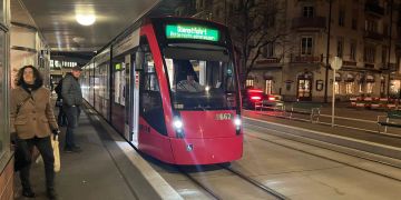Bern Ausfall Tram