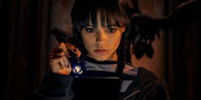 Jenna Ortega als Wednesday Addams in der Netflix-Serie «Wednesday». jenna ortega