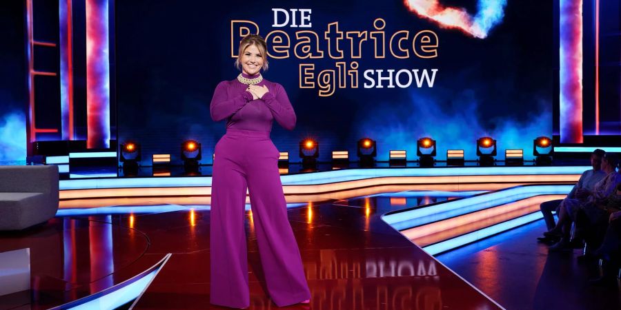 Beatrice Egli während ihrer Show, welche bald im ARD gastiert.