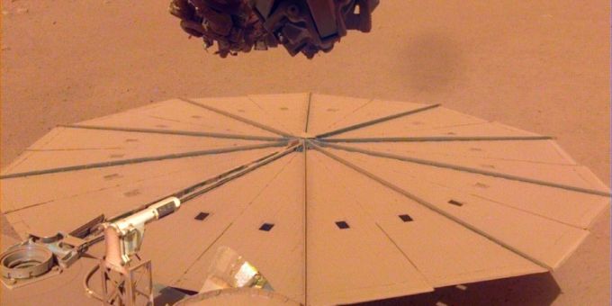 Staubbedecktes «Insight»-Solarmodul insight