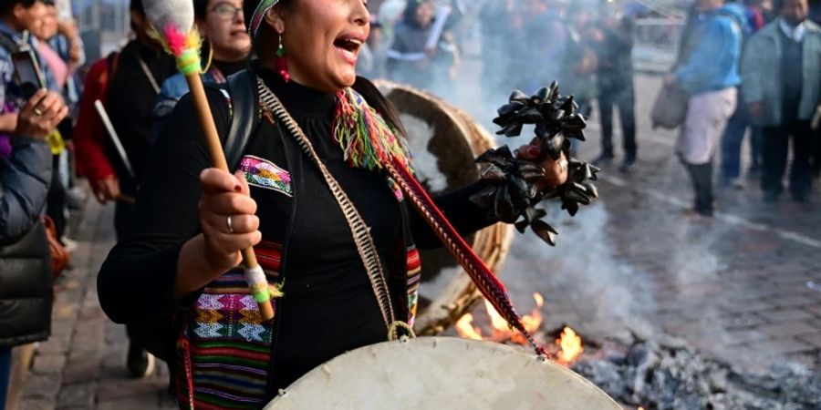 Proteste am Dienstag im peruanischen Cusco