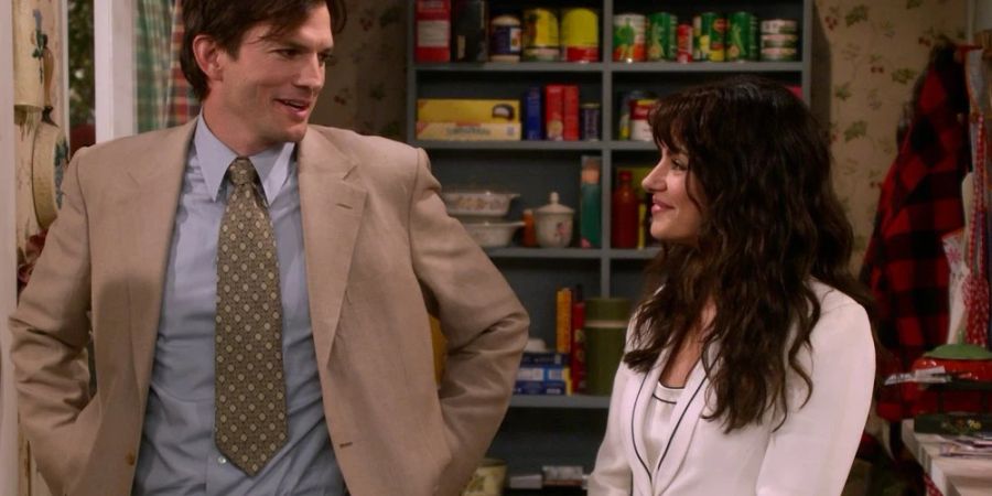 Ashton Kutcher und Mila Kunis in «Die wilden Neunziger!» .