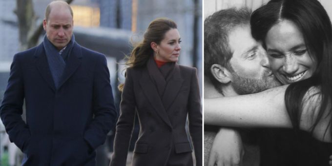 Williams und Kates US-Trip wurde von Meghans und Harrys Doku-Trailer überschattet. Prinz William Kate