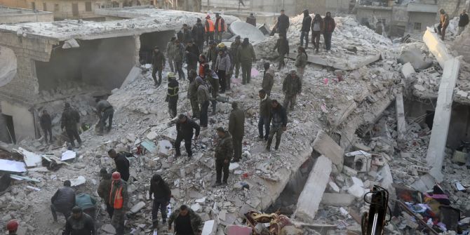 Syria Building Collapse