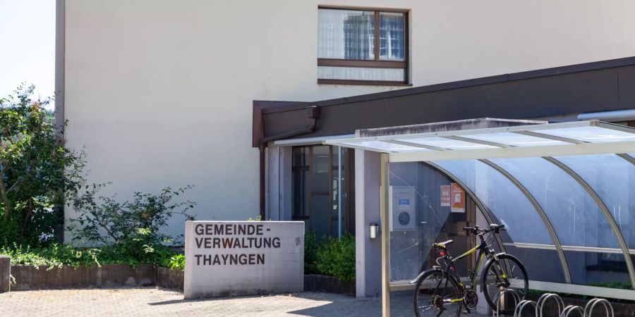 Die Gemeindeverwaltung Thayngen.