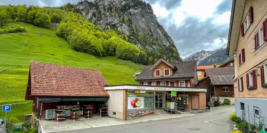 Dorfzentrum von Isenthal.