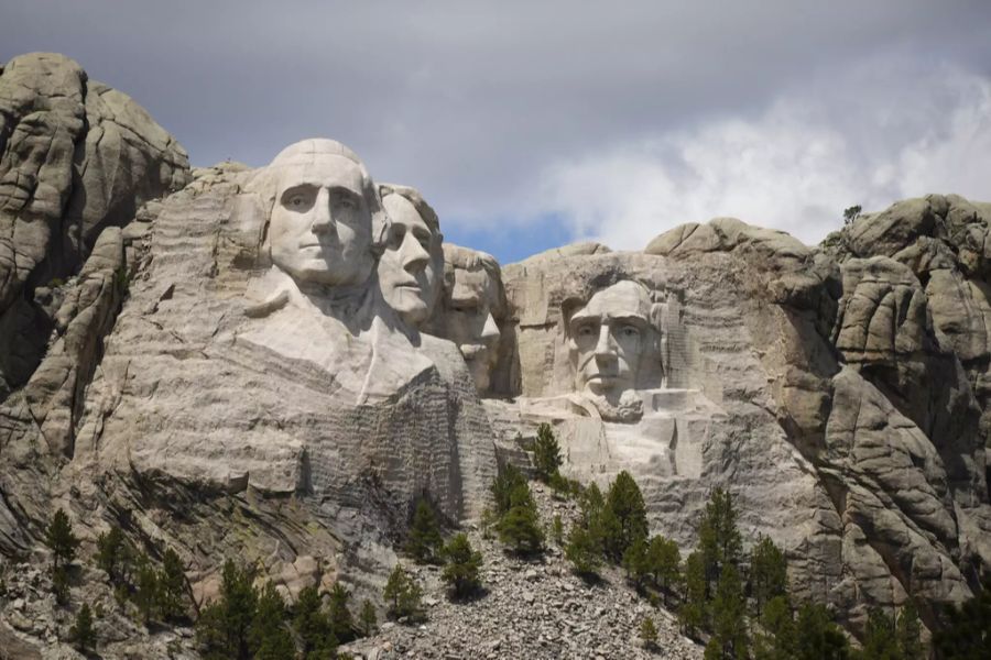 Das berühmteste Wahrzeichen von South Dakota, der Mount Rushmore. (Symbolbild)