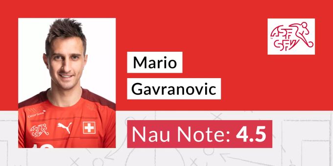 Die Nau-Note für Mario Gavranovic. schweizer nati