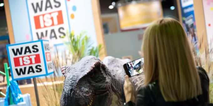 Der «Was ist Was»-Stand an der Frankfurter Buchmesse. (Archivbild) Was ist Was