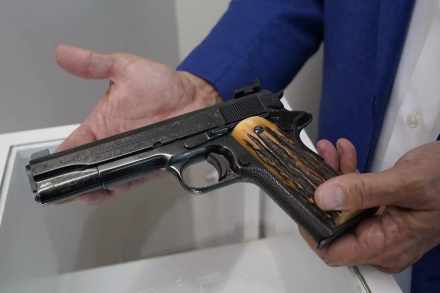 Der Lieblingsrevolver von Al Capone.