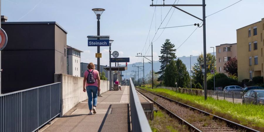 Bahnhof Steinach.