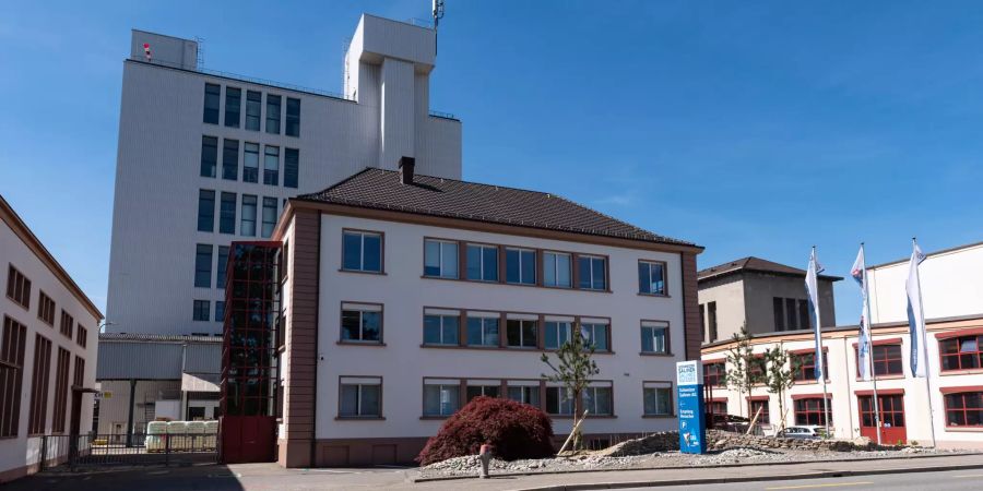 Die Schweizer Salinen Schweizerhalle in Muttenz.