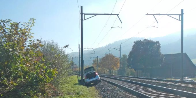 Der Autofahrer wurde beim Unfall nicht verletzt. Unfall