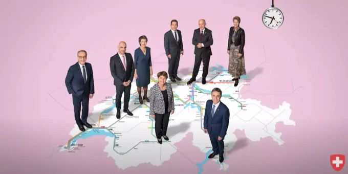 Das Bundesratsfoto 2022. Bundesrat