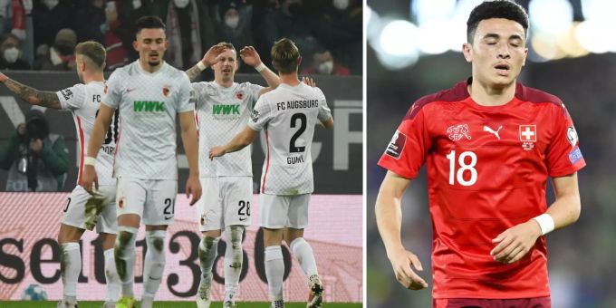 Ruben Vargas musste den Augsburg-Sieg über die Bayern von zu Hause aus mitansehen. Ruben Vargas