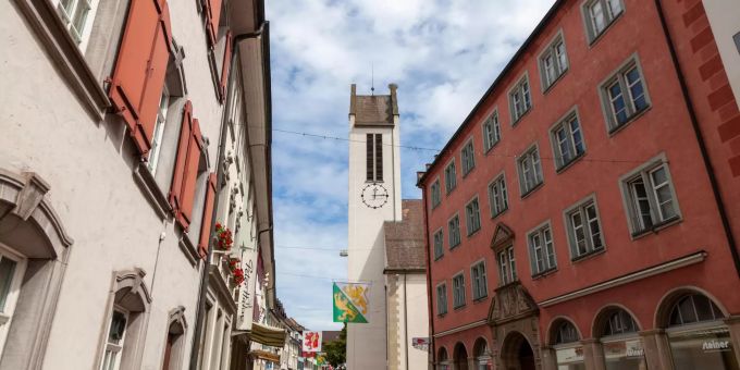 Die evangelische Stadtkirche Frauenfeld. Die evangelische Stadtkirche Frauenfeld.