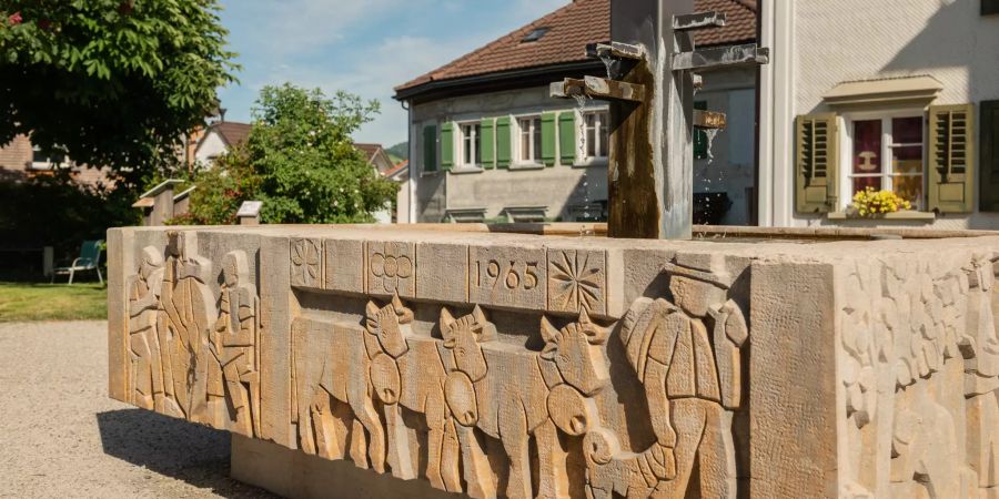 Dorfbrunnen in Waldstatt.