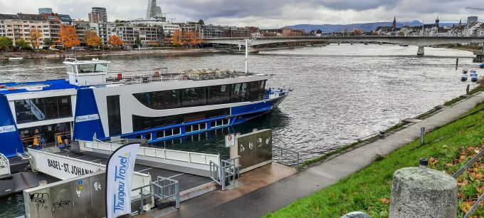 Eine Flussreise nach Strassburg mit der MS Thurgau Ultra. Boot