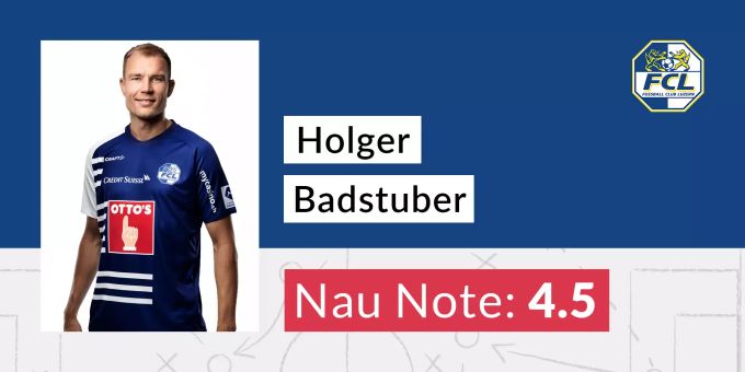 Die Note für Holger Badstuber vom FC Luzern. FC Luzern