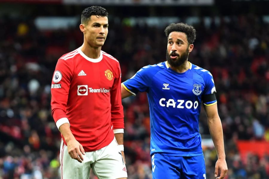 Am Wochenende spielte CR7 mit Manchester United gegen Everton 1:1-Remis.